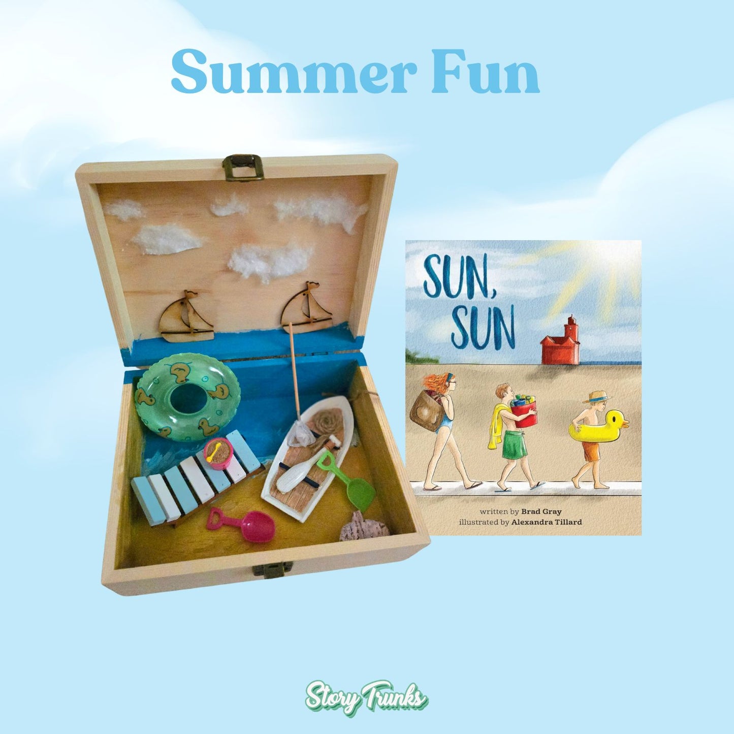 Summer Beach Fun Story Trunk